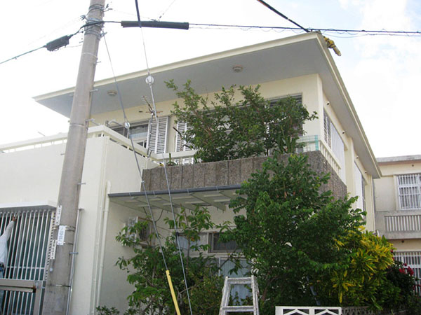 塗装後の沖縄県宜野湾市T邸