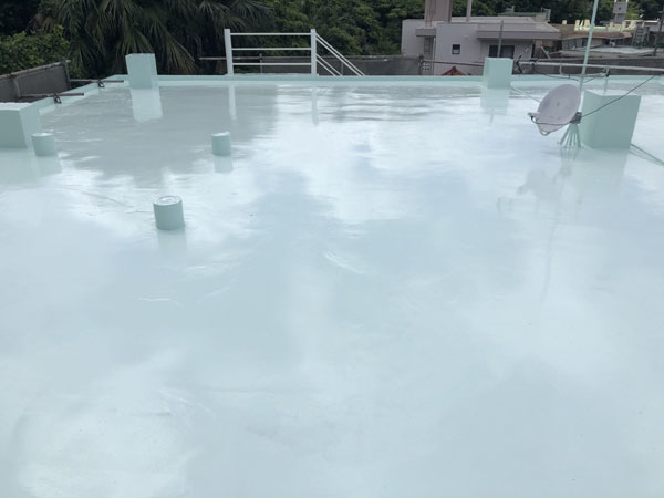 沖縄県南城市Ｙ様の屋上遮熱防水工事後