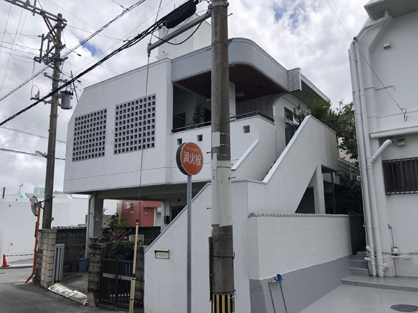 外壁塗装前の沖縄県八重瀬町Ｔ邸