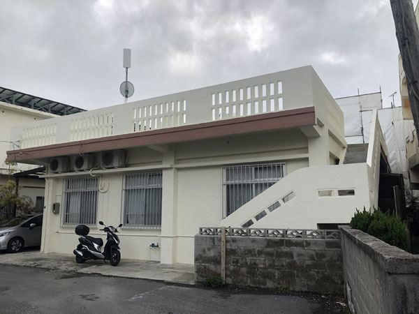 外壁塗装後の沖縄県宜野湾市M邸