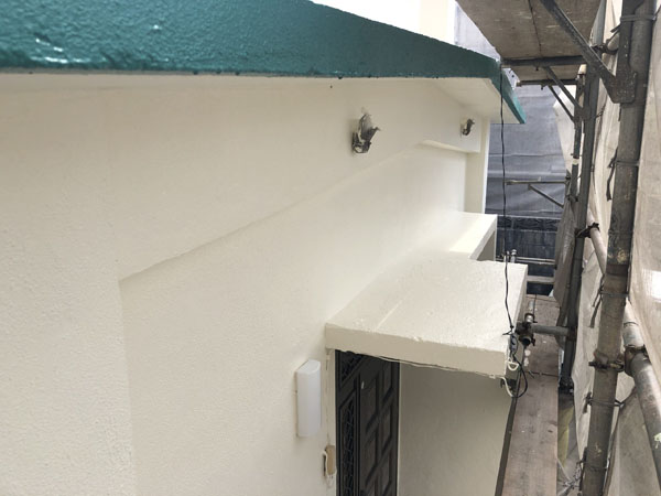 沖縄県那覇市Ｉ邸のポイントライン塗装完了。