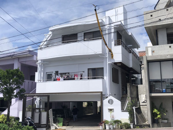 外壁塗装後の沖縄県豊見城市Ｔ邸