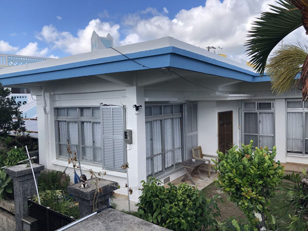 外壁塗装後の沖縄県南城市Ｏ邸