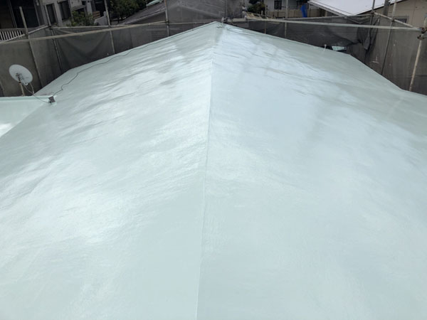 沖縄県南城市Ｏ様の屋上遮熱防水工事後