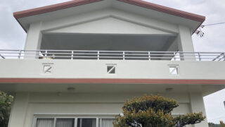 外壁塗装後の沖縄県西原町Y邸