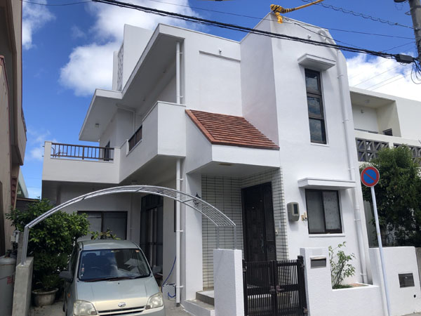 外壁塗装後の沖縄県糸満市Ｋ邸