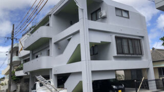 外壁塗装後の沖縄県那覇市Ｔ邸