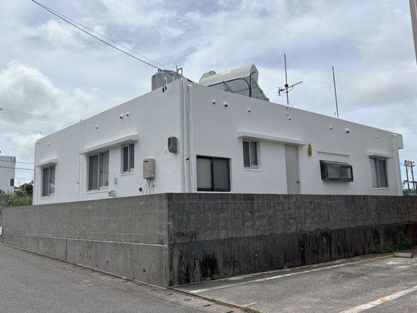 外壁塗装後の沖縄県八重瀬町Ｔ邸