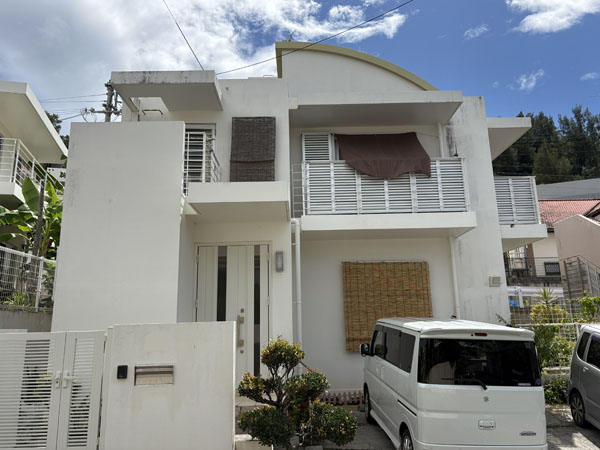 外壁塗装前の沖縄県那覇市Ｏ様