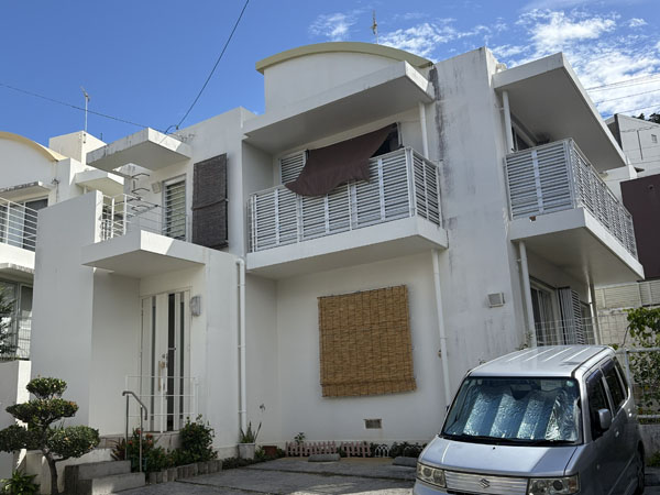 外壁塗装前の沖縄県那覇市Ｏ様