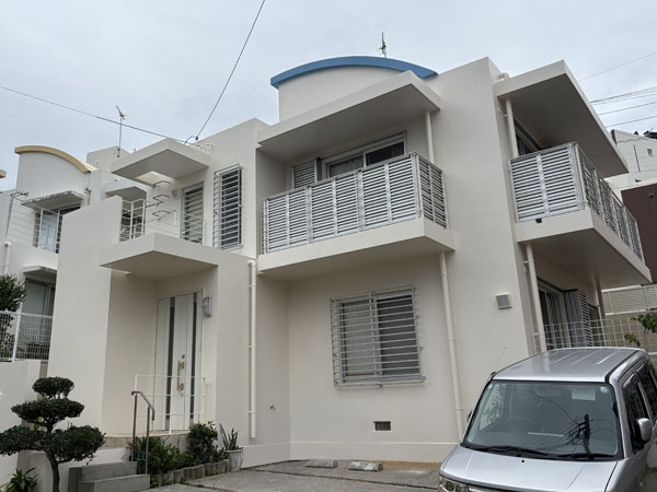 外壁塗装後の沖縄県那覇市Ｏ様