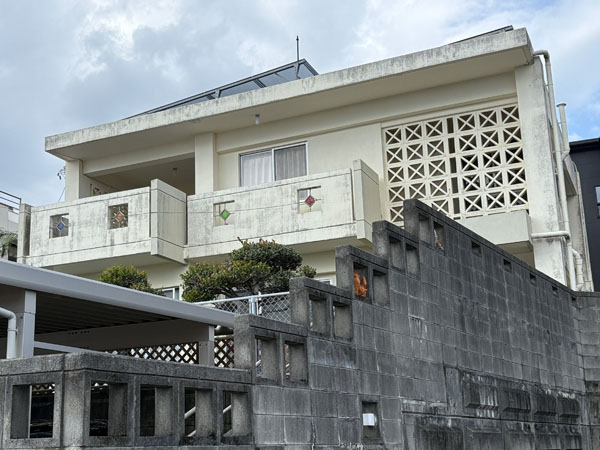 外壁塗装前の豊見城市M様邸