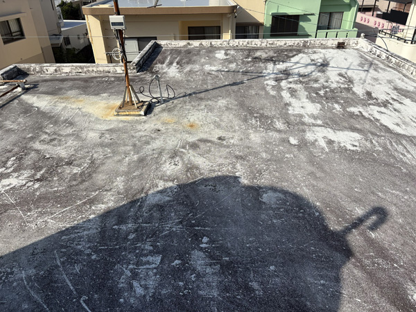 那覇市Ｓ様邸の屋上遮熱防水工事前