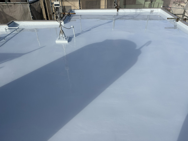 那覇市Ｓ様邸の屋上遮熱防水工事後