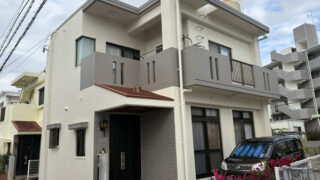 外壁塗装後の那覇市Ｓ様邸