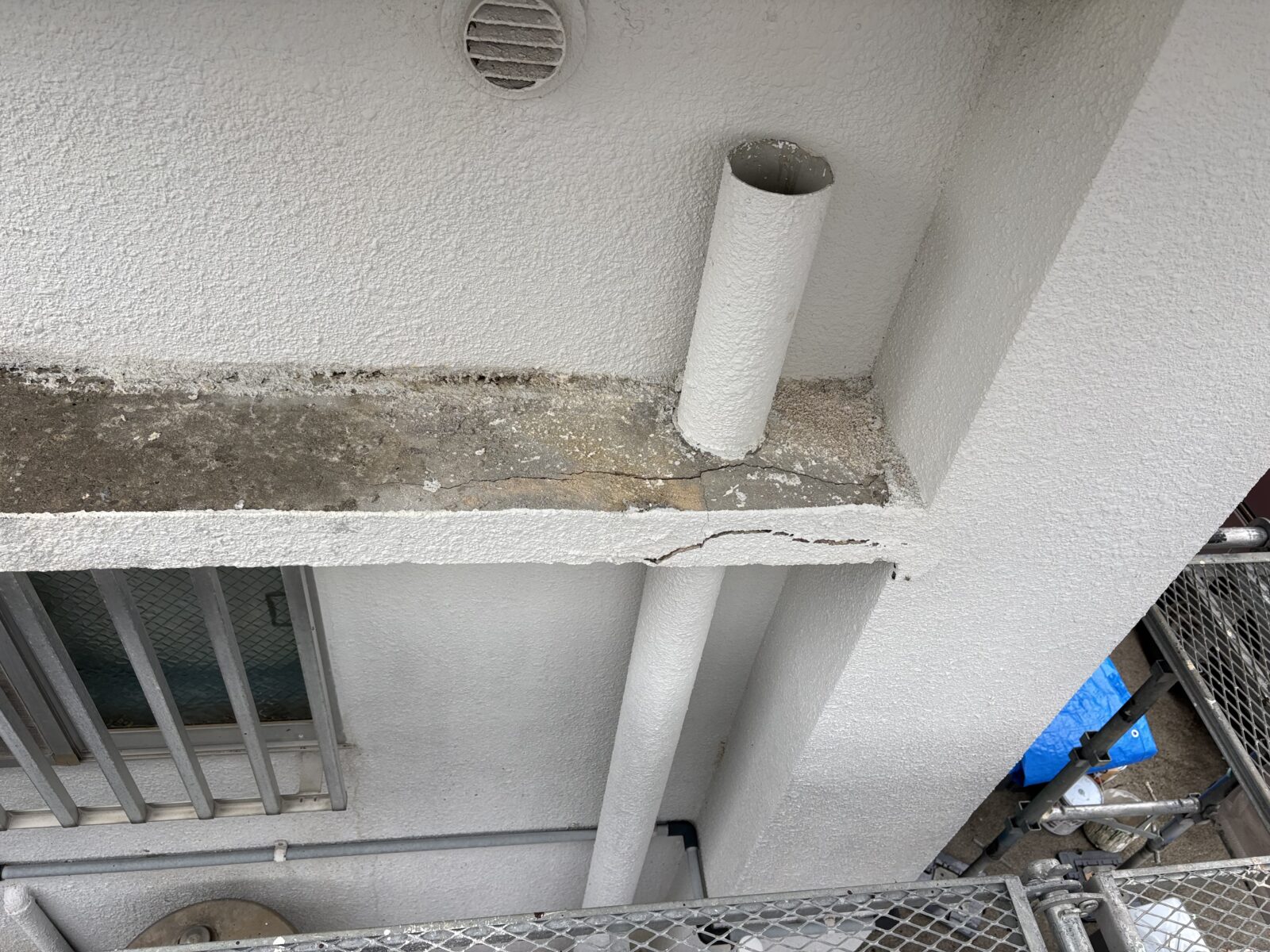 沖縄県那覇市Ｈ様邸のコンクリート爆裂