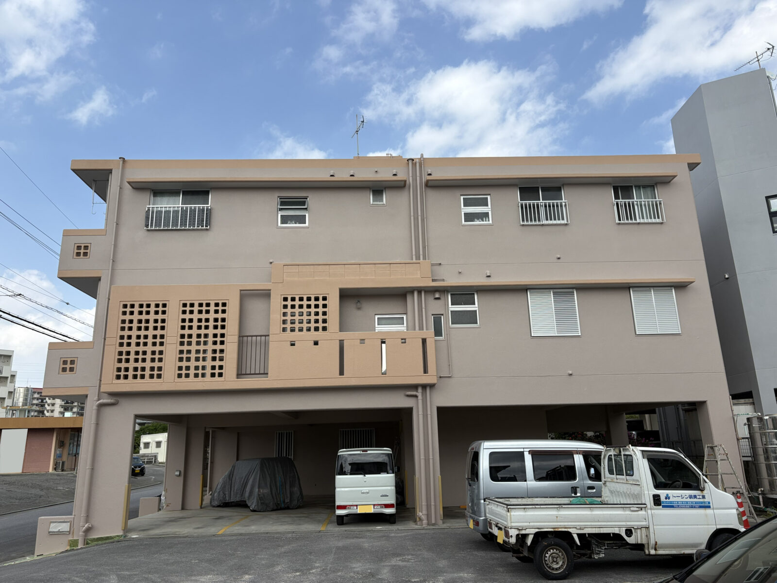 外壁塗装後の糸満市Ｍ様邸