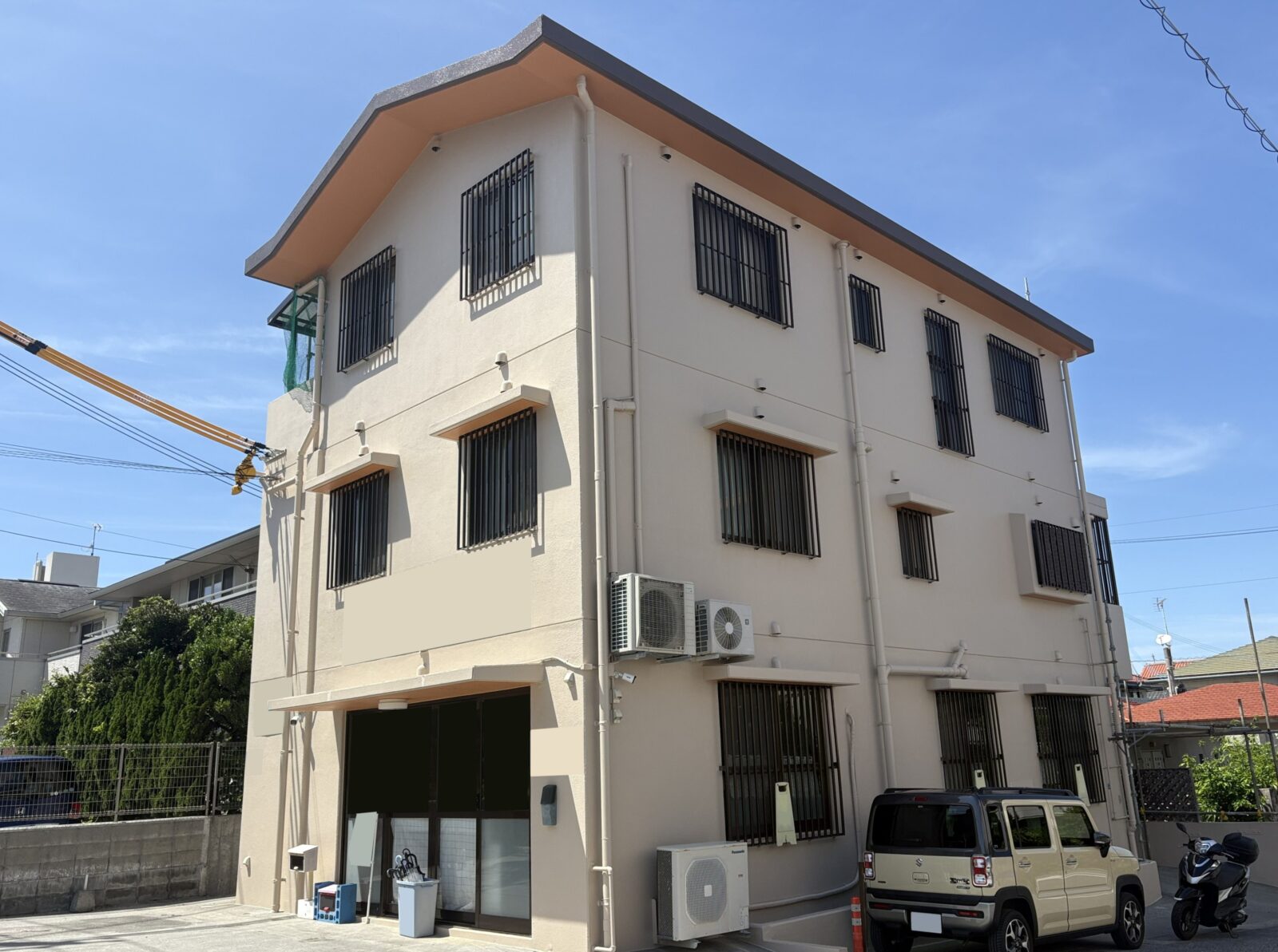 外壁塗装後の那覇市A様邸