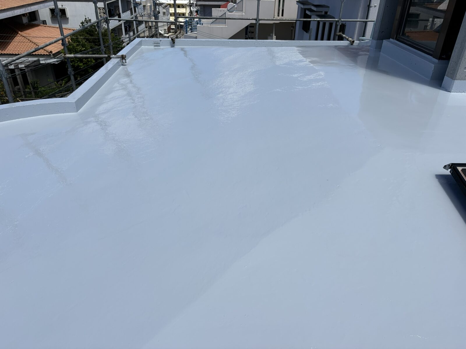 那覇市Ｋ様邸の屋上遮熱防水工事後