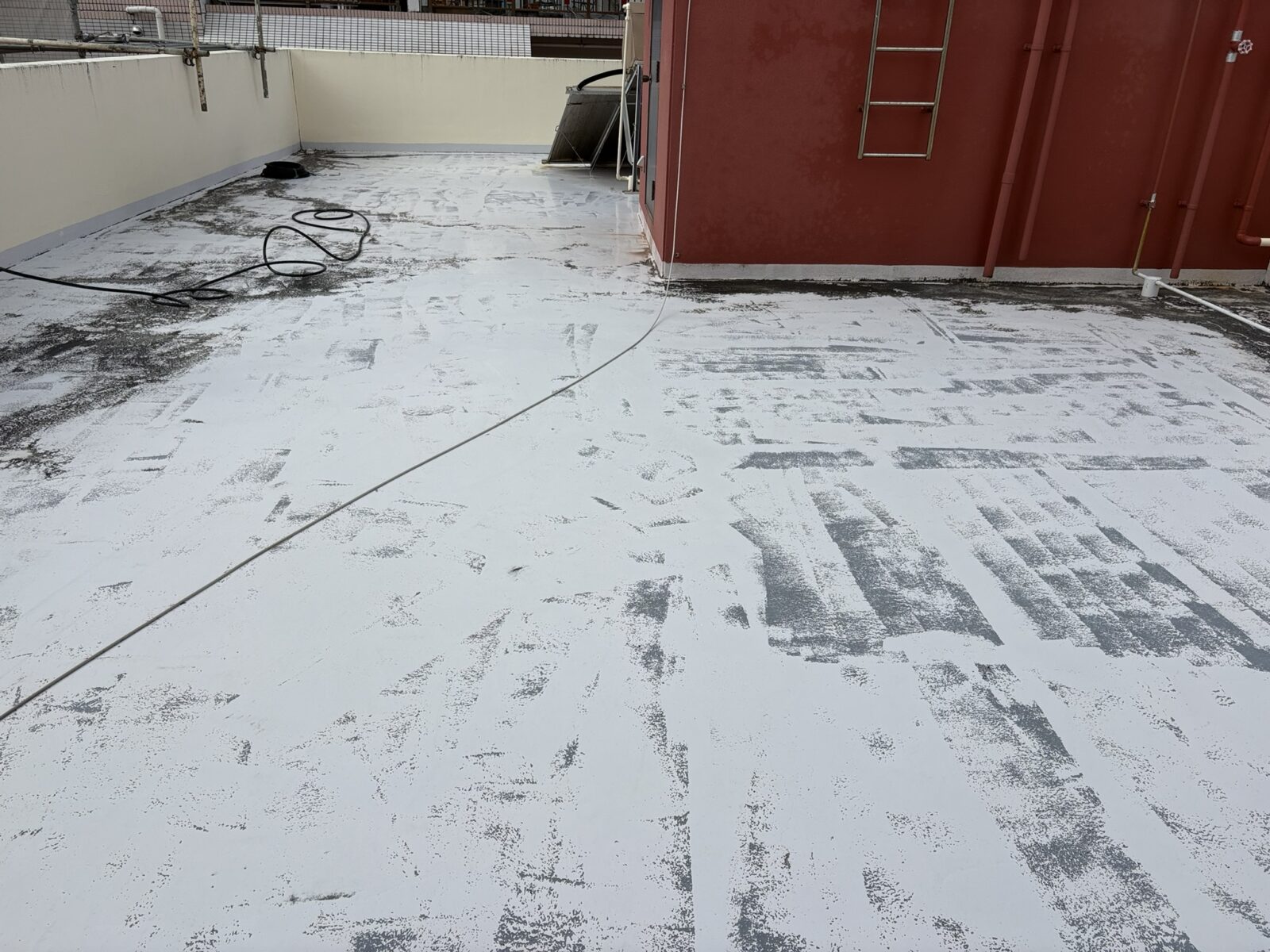 那覇市Ｙ様邸の屋上遮熱防水工事前