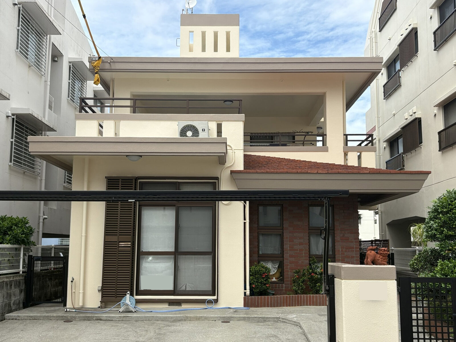 外壁塗装後の沖縄県那覇市S様邸