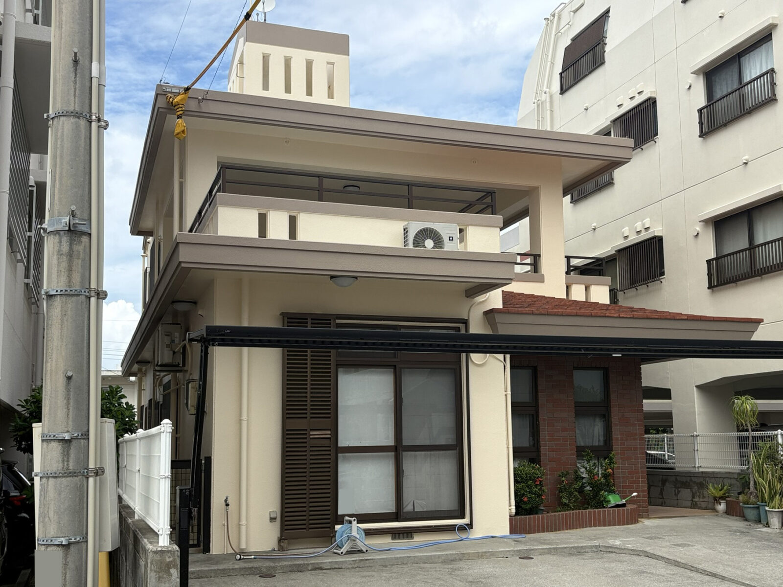 外壁塗装後の沖縄県那覇市S様邸